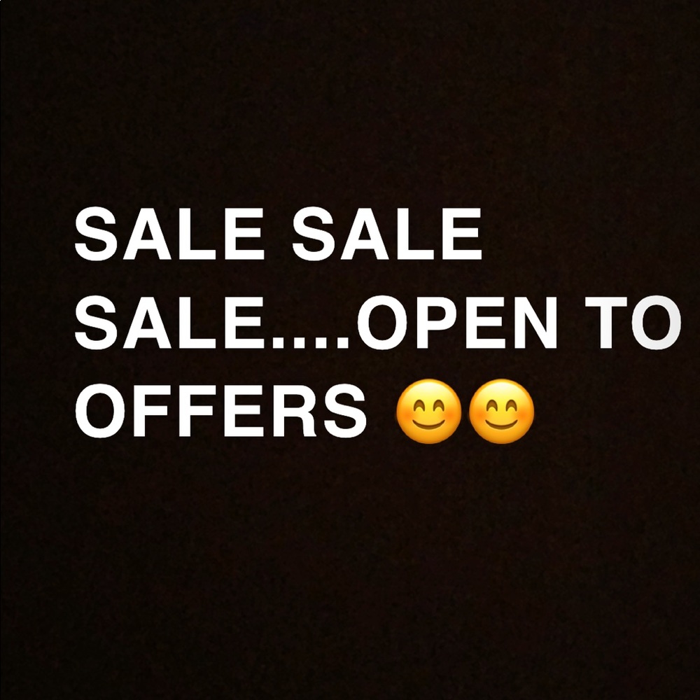Big sales . Offer up , closet clear out !!